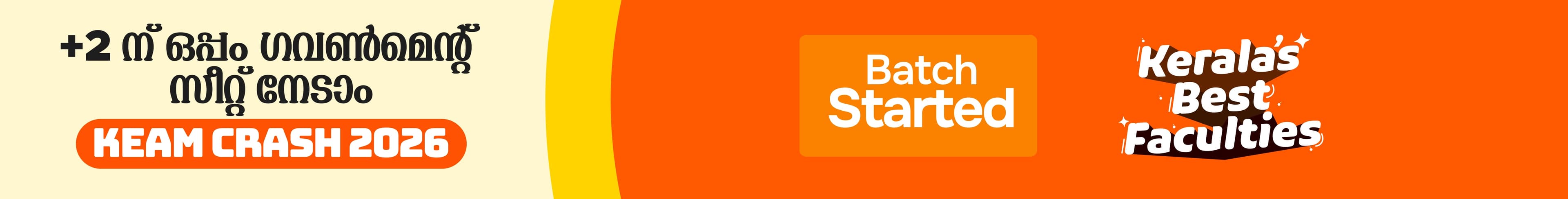 Our Courses Offer Banner